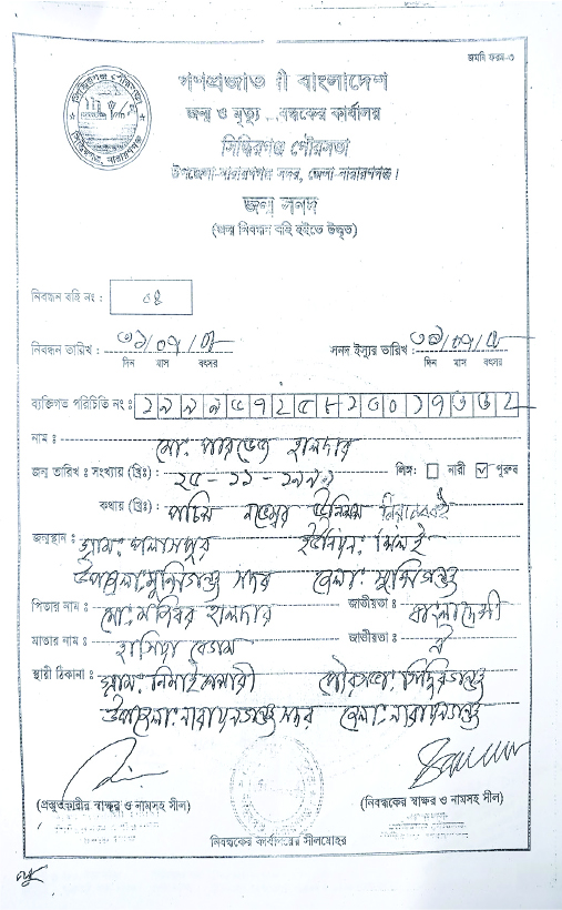 Image of পারভেজ হাওলাদার